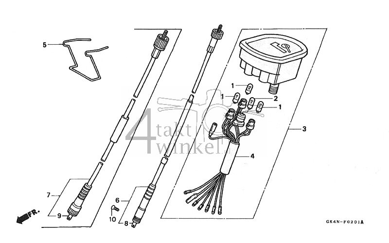 F2-2 - Kilometerteller (C50CM2)