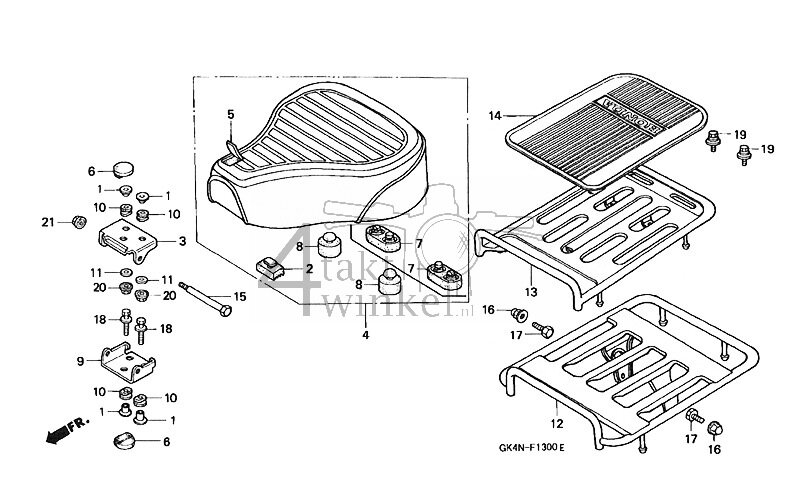 F13 - Zadel (C50N-X)