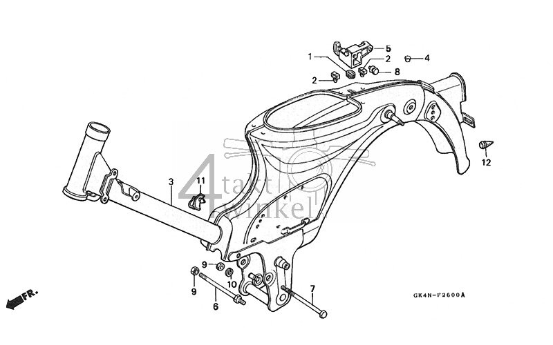 F26 - Frame (C50B1/D1/ST1/S1)