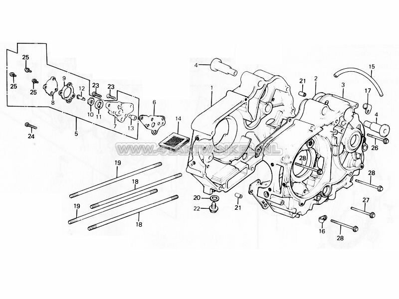 E9 - Crankcase - Oil Pump