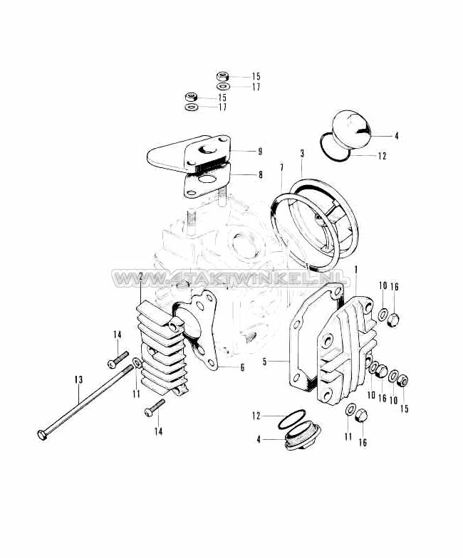 E1 - CILINDERKOPDEKSELS