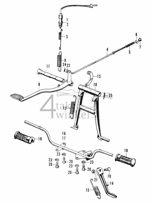 F9 - Rempedaal - Standaard