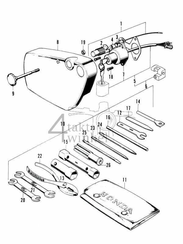 F17 - Sleutellamp - Gereedschap