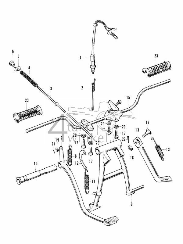 F15 - Rempedaal - Standaard