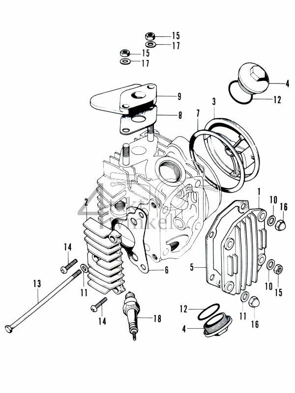 E1 - Cilinderkopdeksels