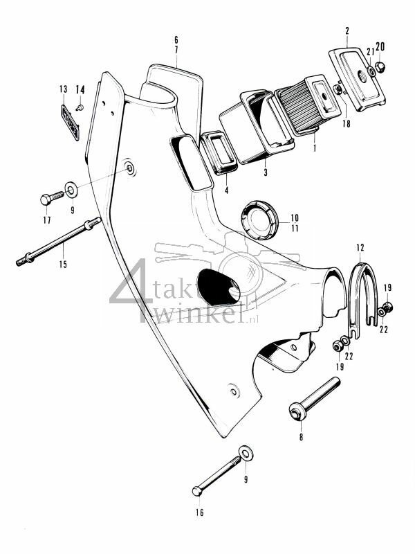 F6 - Beenkap - Luchtfilter