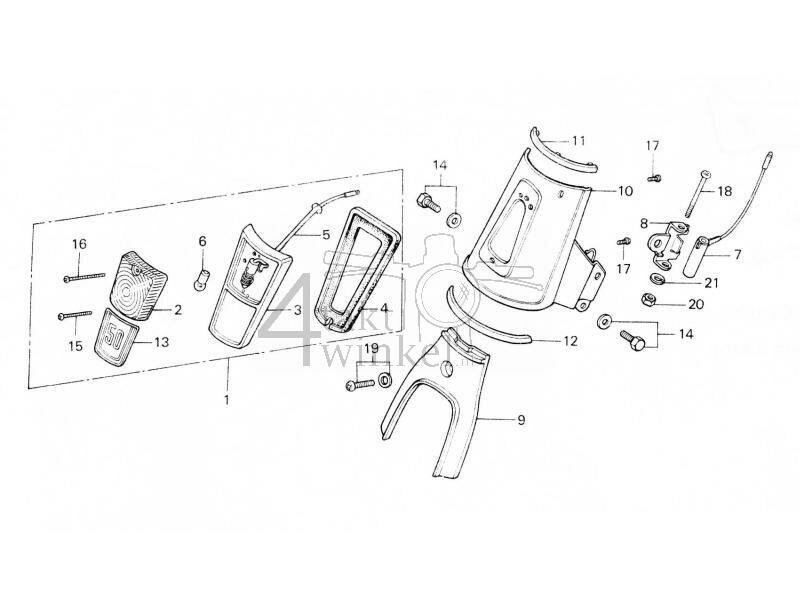 F4 - Frontkap - Positielamp
