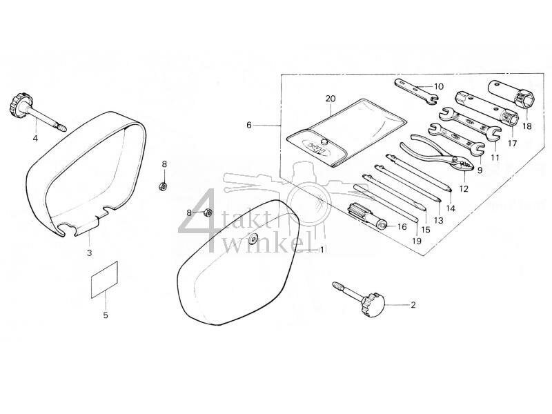 F13 - Zijdeksel - Gereedschap