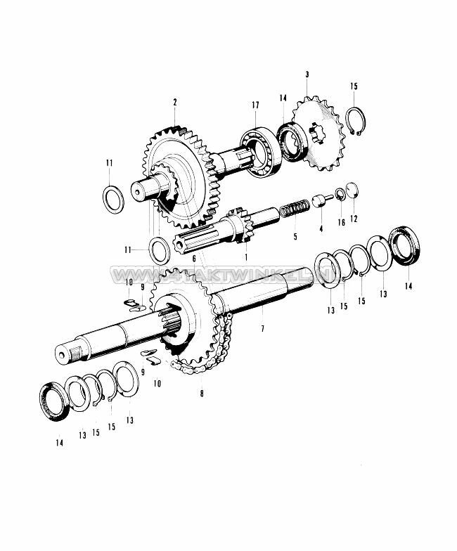 E4 - TRANSMISSIE EN TRAPPERAS