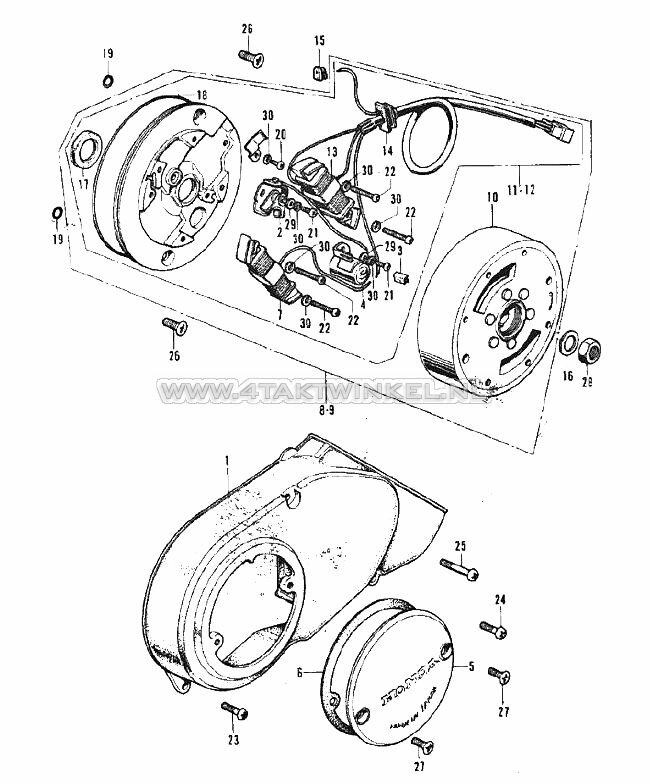 E7 - ONTSTEKING EN DEKSEL