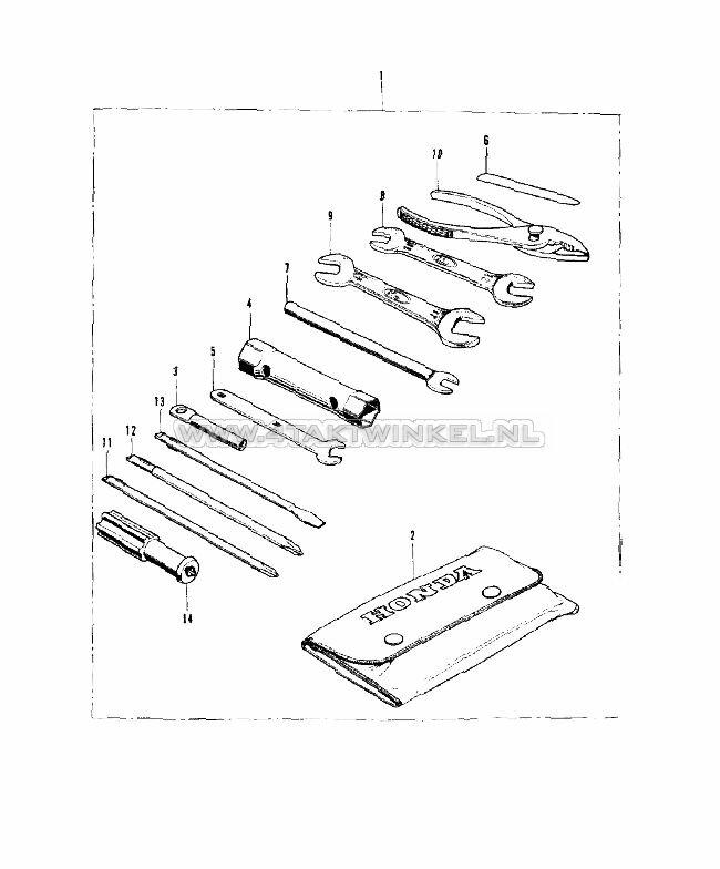 F19 - GEREEDSCHAPSET