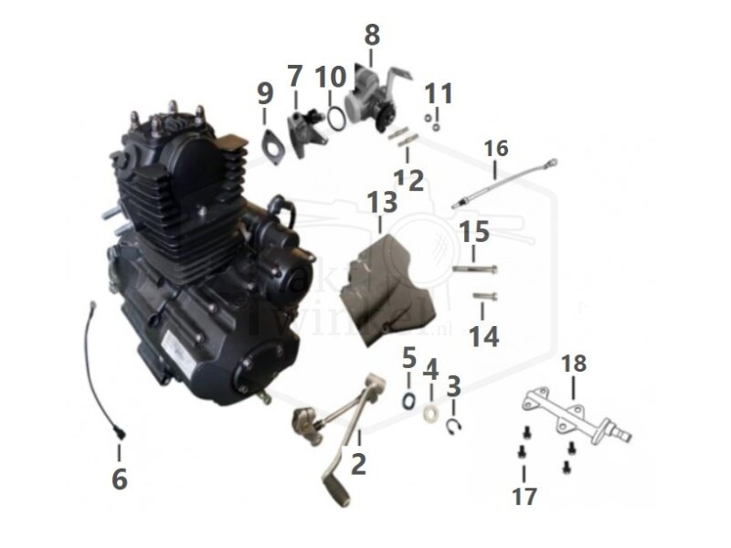 E13 - MOTORBLOK - INJECTIE