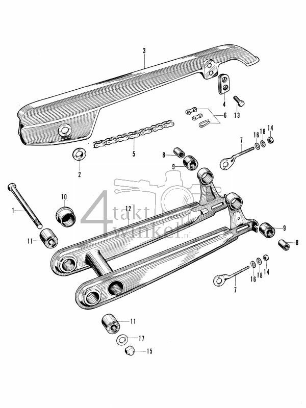 F7 - Kettingkast - Achterbrug
