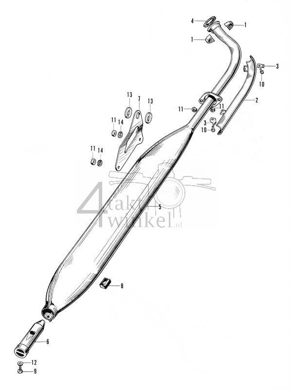 F10 - Uitlaat - Demper