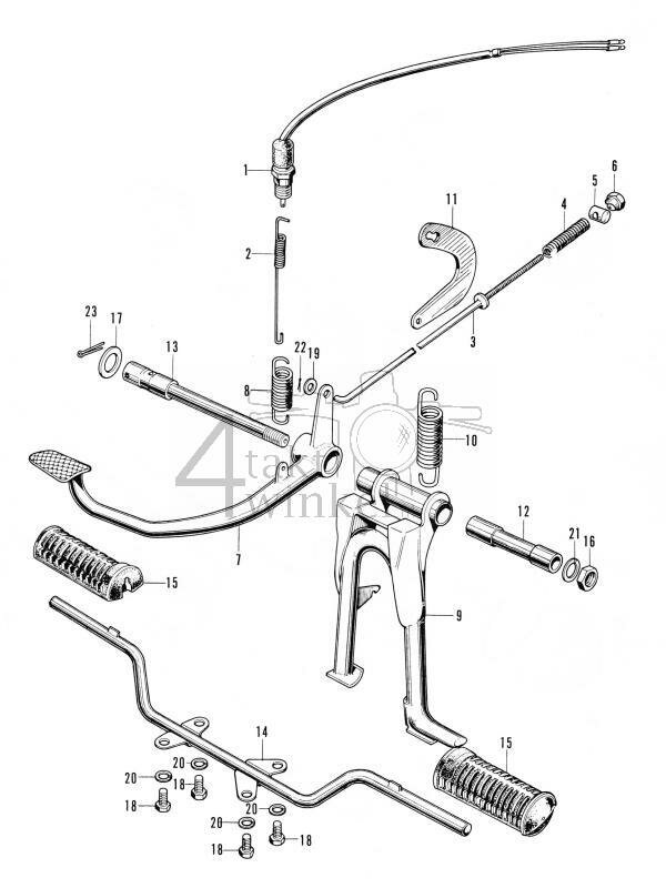 F14 - Standaard - Rempedaal