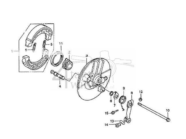 F8 - Front Brake Panel
