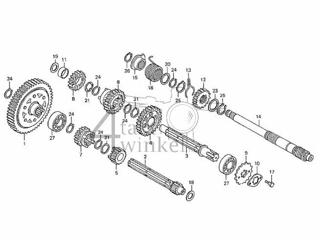 E10 - Versnellingsbak - Kickstarter