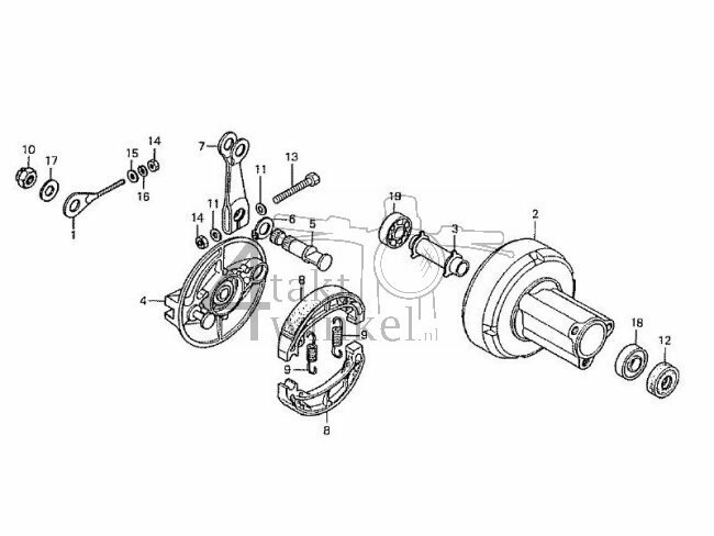 F7 - Ankerplaat Achter