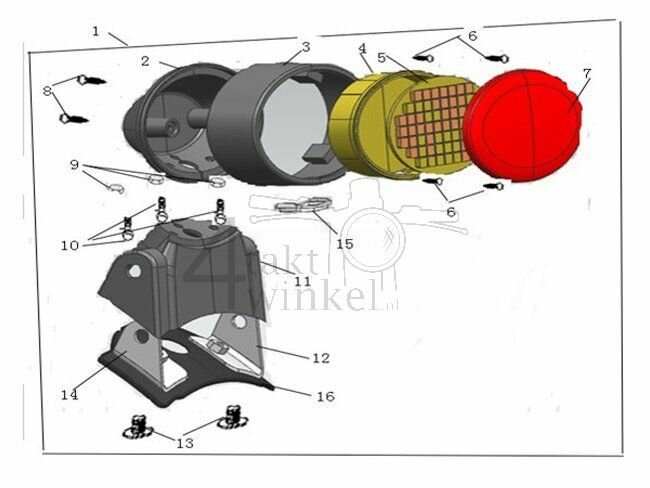 F11 - Achterlicht