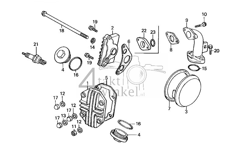 E1 - Cilinderkopdeksel