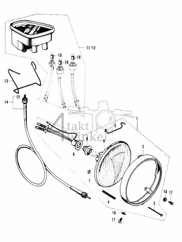 F3 - Koplamp - Teller