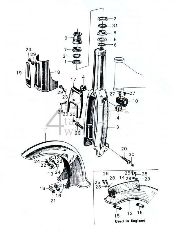 F2 - Front Fork - Front Fender