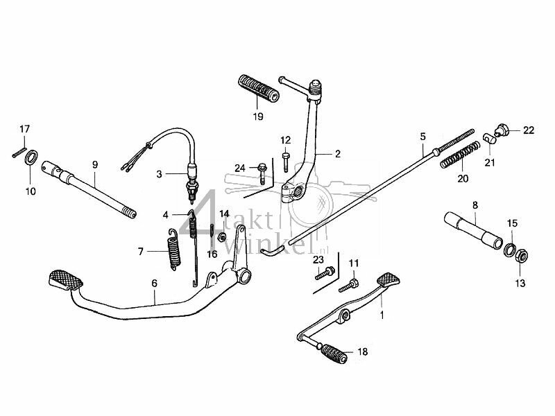 F17 - Change Pedal - Kick Starter