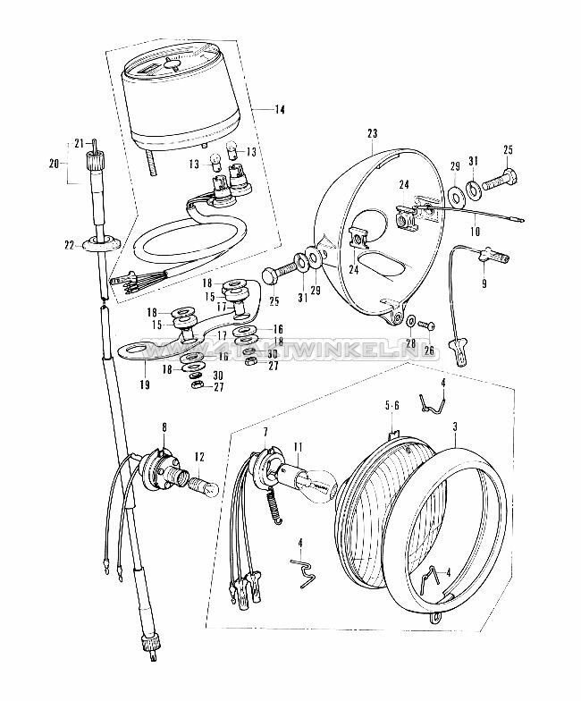 F3 - KOPLAMP EN TELLER