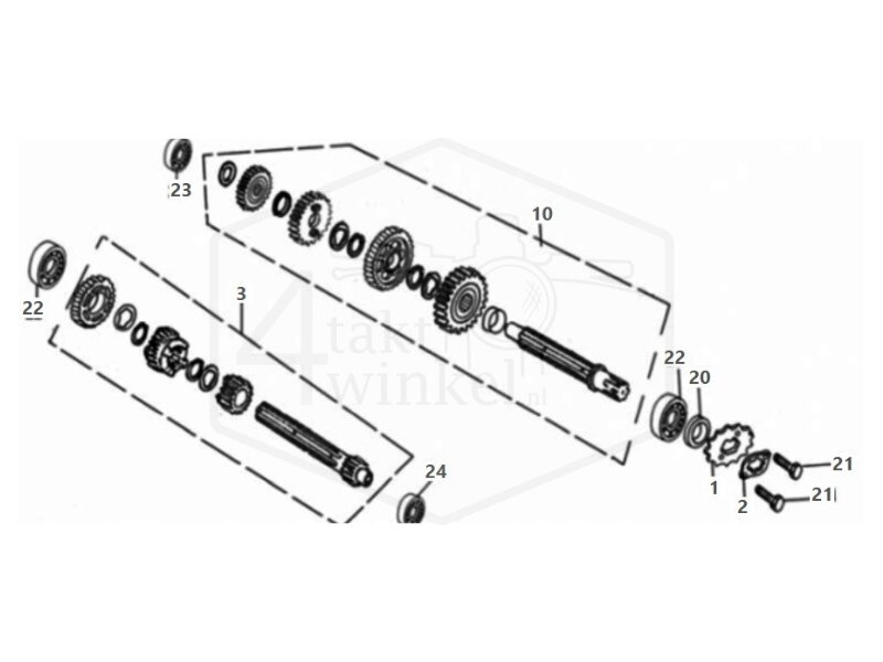 E5 - Versnellingsbak