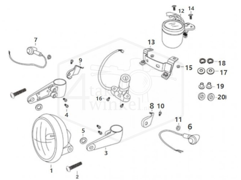 F14 - Koplamp - Teller