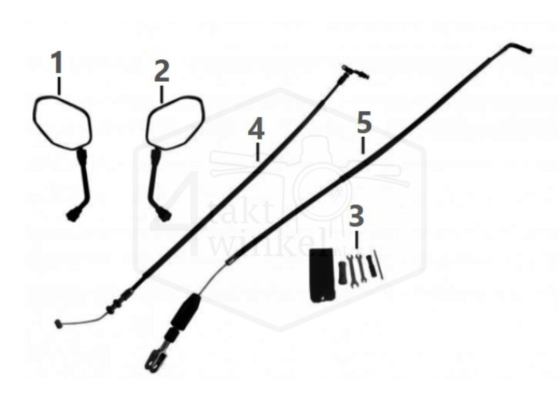 F11 - SPIEGELS - KABELS - GEREEDSCHAP