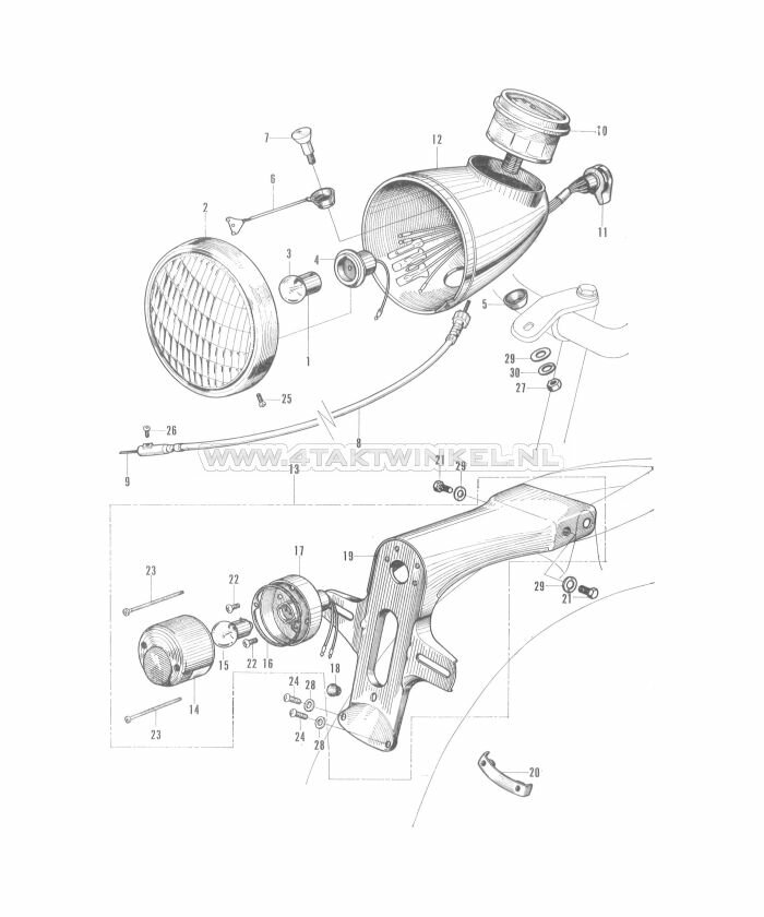 F14 - Koplamp - Achterlicht