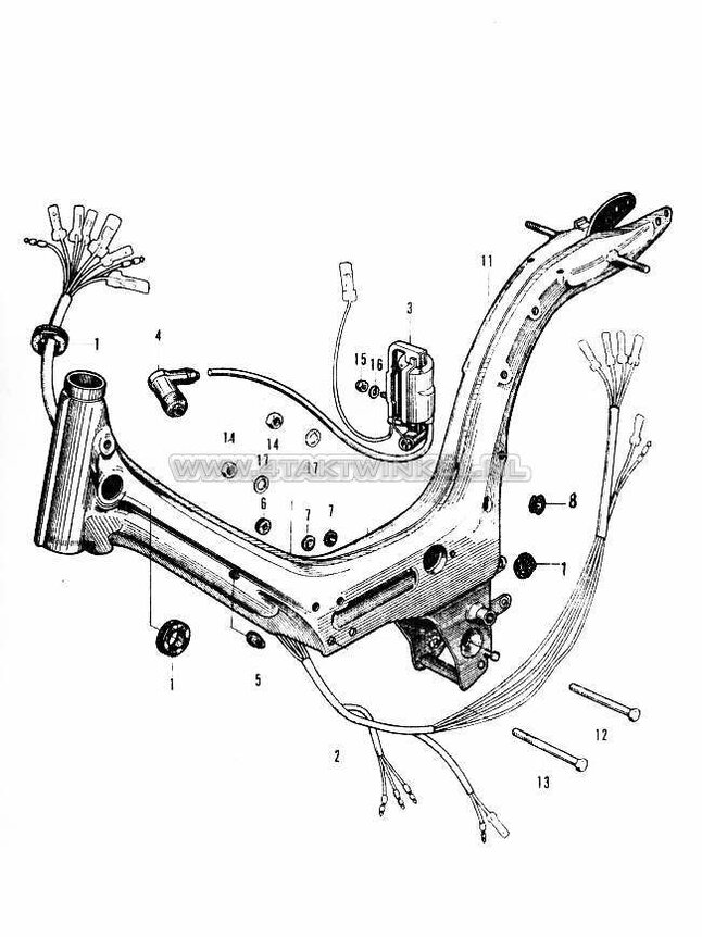 F11 - Frame  - Kabelboom