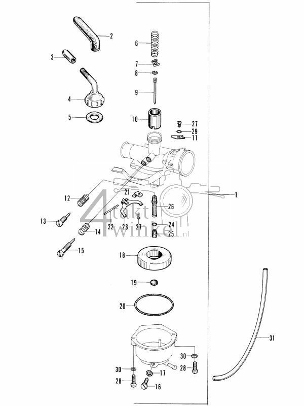 E11 - Carburateur (Keihin)