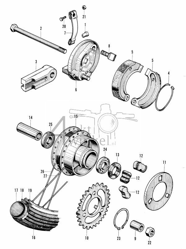 F11 - Achterwiel