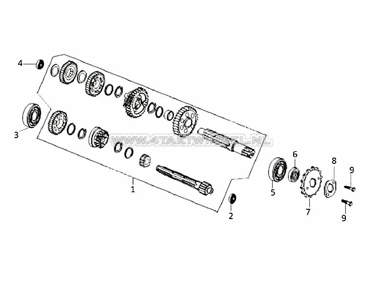 E13 - VERSNELLINGSBAK