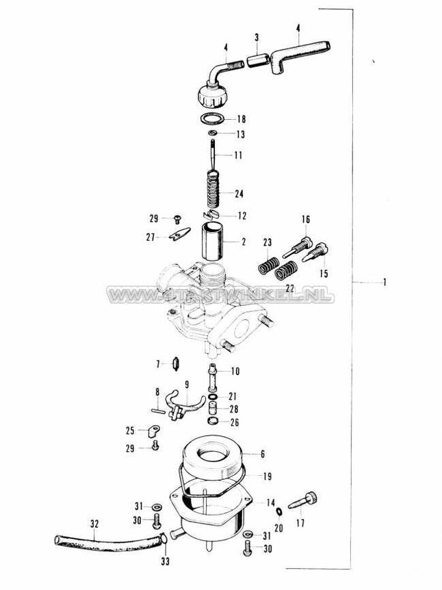 E12-1 - Carburateur (Duitsland)