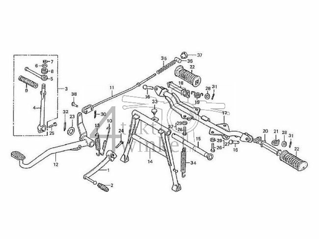F14-1 - Pedalen - Steppenbalk