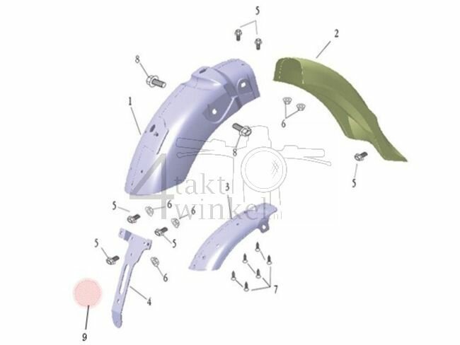 F18 - Rear fender