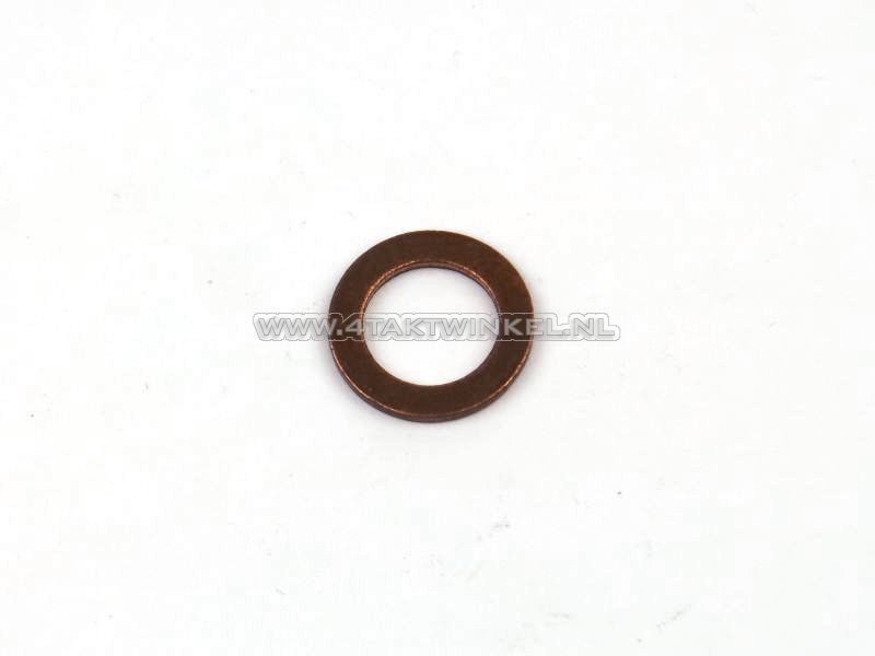 Ring  6mm, koper, origineel Honda