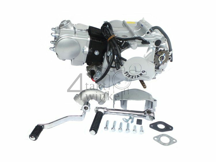 Motorblok,  85cc, semi-automaat, YX, 4-bak, met startmotor