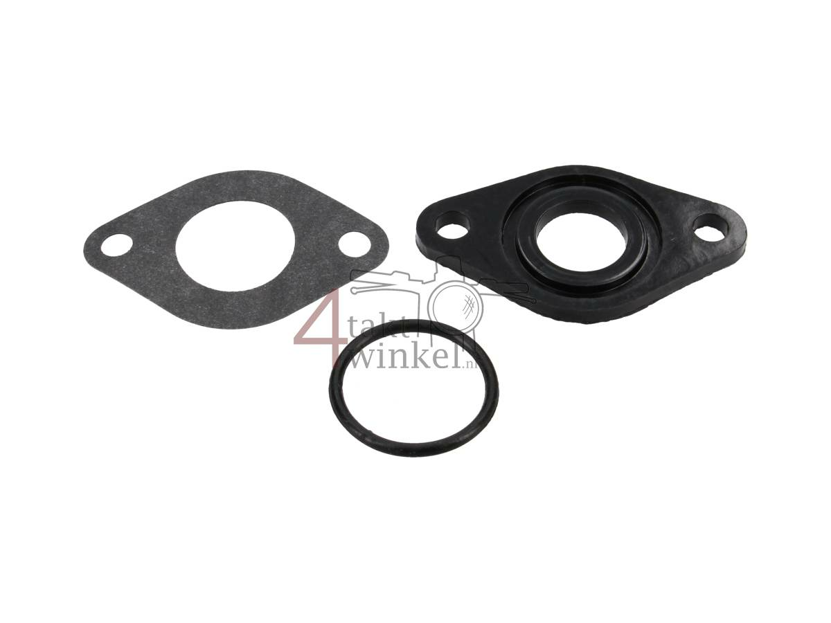 Isolator 16mm brede flens incl. O-ring