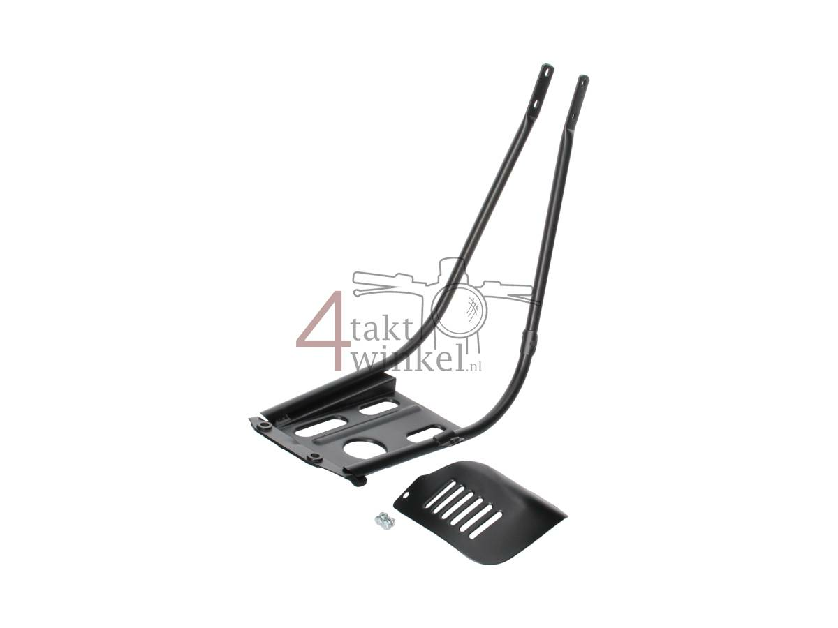 Valbeugel, motor bescherming, zwart, past op CT50, CT70 trail, (ST50 Dax)