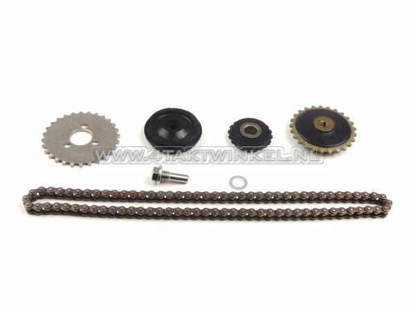 Distributieset, voor replica motorblokken, compleet, A-kwaliteit