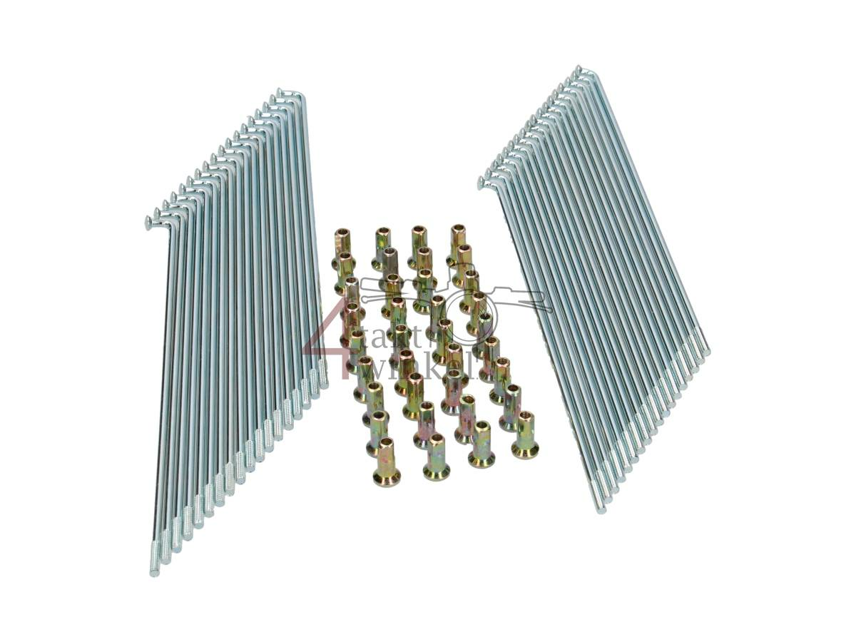 Spaken set 17&quot; voorwiel originele look, past op SS50, CD50, C50