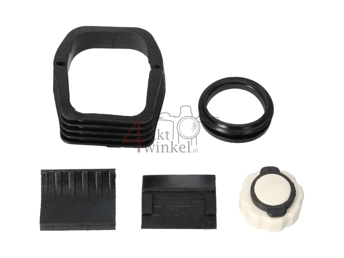 Tank, compleet, Dax 2,5 liter, CT70, kunststof