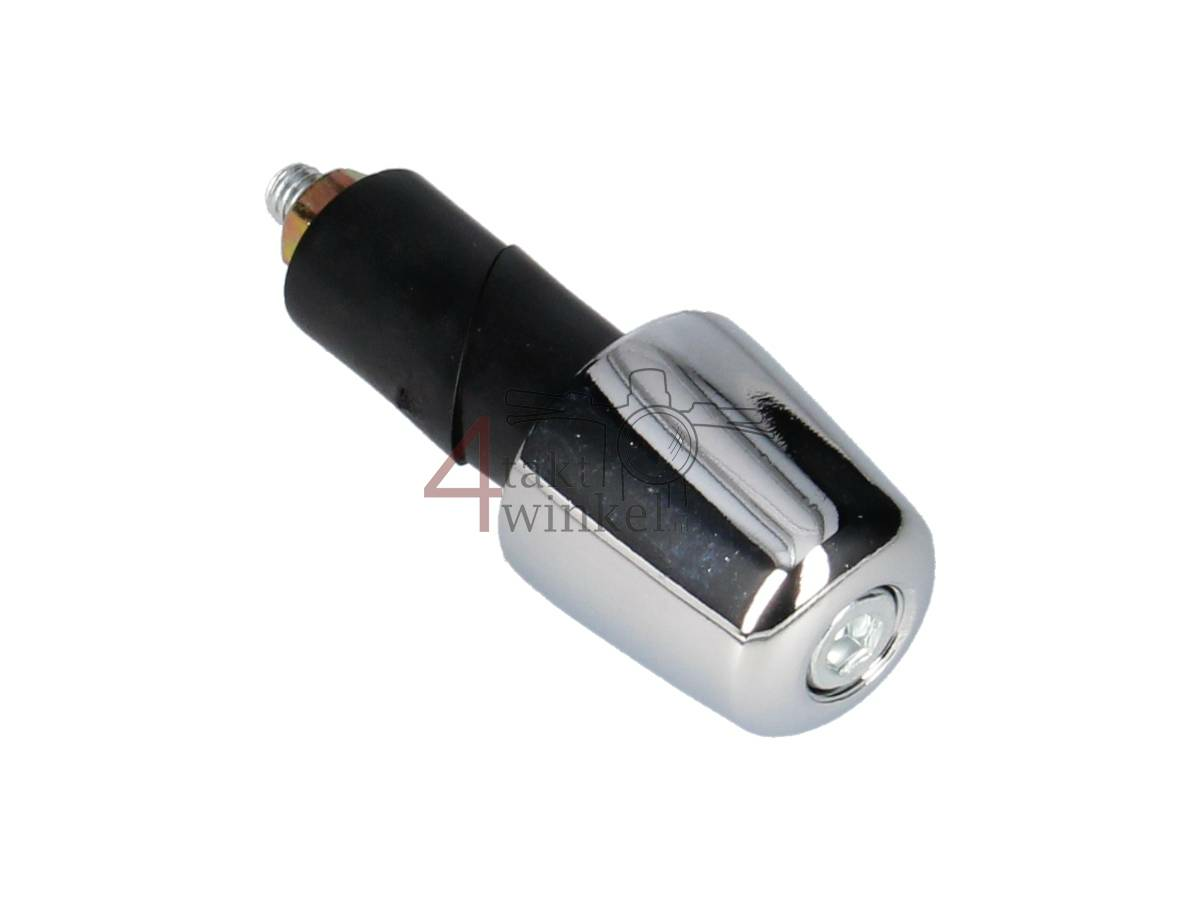 Stuur gewicht / balans, universeel, 22mm, chroom