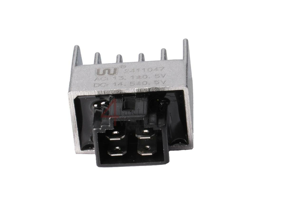 Spanningsregelaar, 12v 4-polig accu &amp; verlichting A-kwaliteit