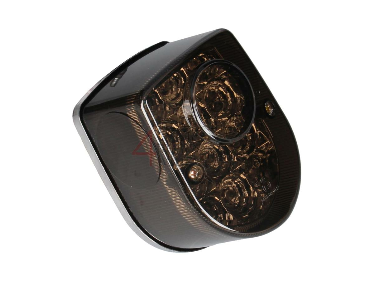 Achterlicht Dax, C50 NT LED, smoke, ingebouwde knipperlichten