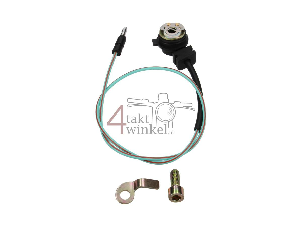 Neutraal contact sensor, inclusief sensor plaatje en montage lipje